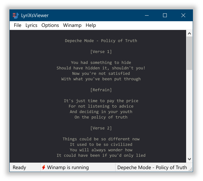 lyrixs viewer